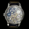 Kudoke Mysticum skeletonized Unitas 6498 movement back view