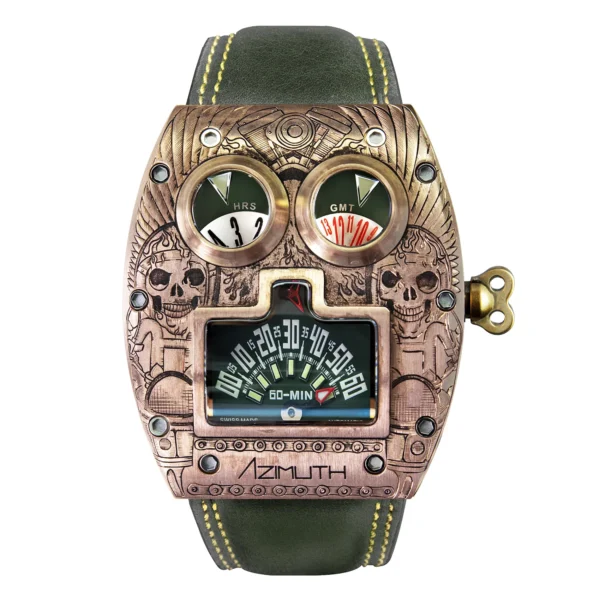 Azimuth MR. ROBOTO Bronzo – Artist Series | VAQT Horology