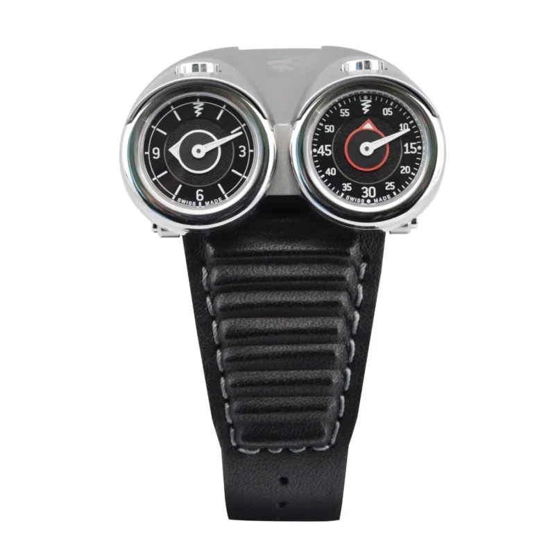 Azimuth Twin Turbo – Grey Aluminium | VAQT Horology