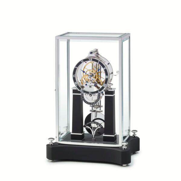 NT 6 Retro Seconds & Date Table Clock - Matthias Naeschke | VAQT Horology