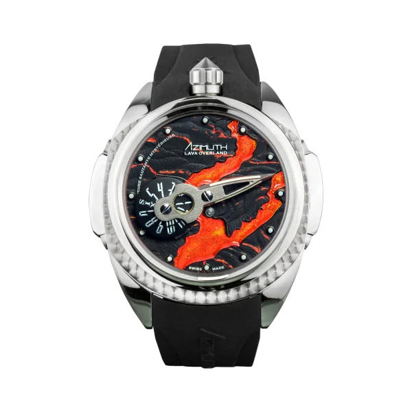 Azimuth Spaceship Predator Titanium Lava Overland 2025 | VAQT Horology