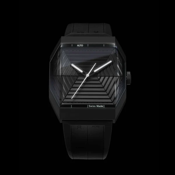 Alto Monochrome Black | VAQT Horology